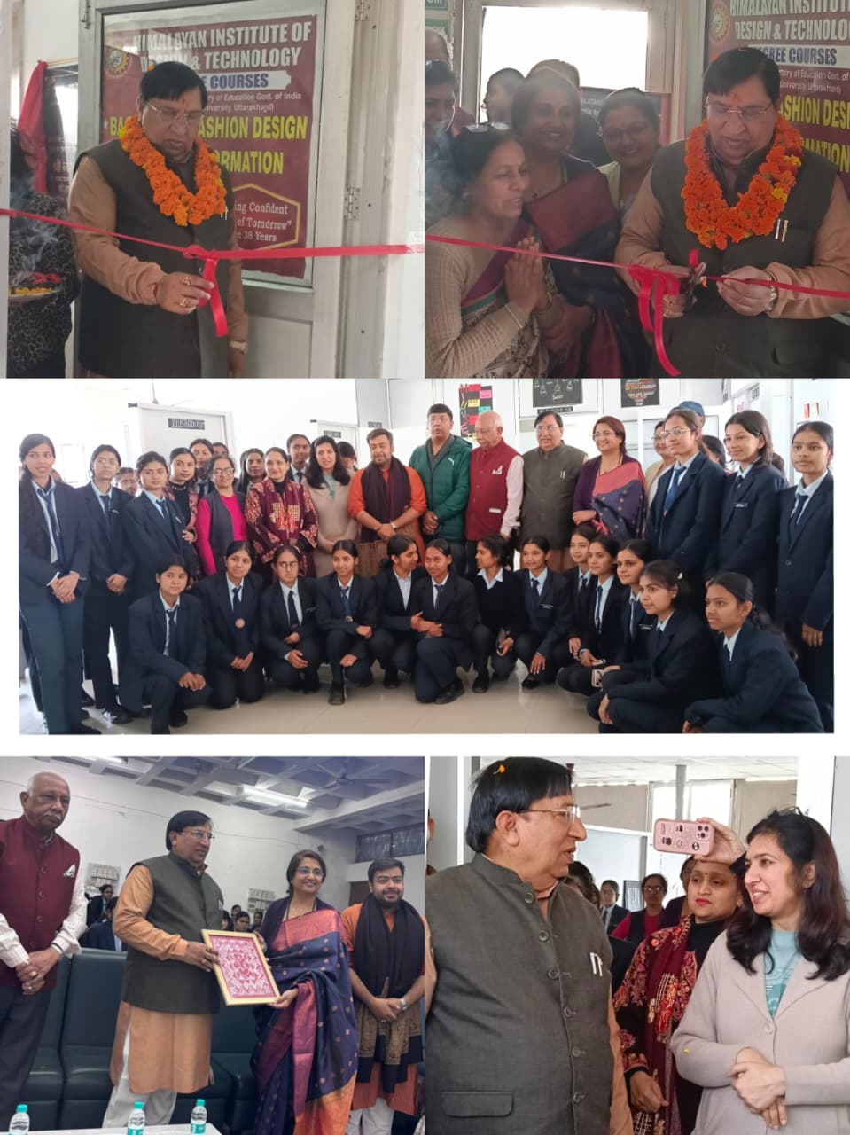 The newly renovated block of Himalayan Institute of Design & Technology was inaugurated on 27th February 2026 by Sh.Naresh Bansal, Hon’ble MP (Rajya Sabha). 