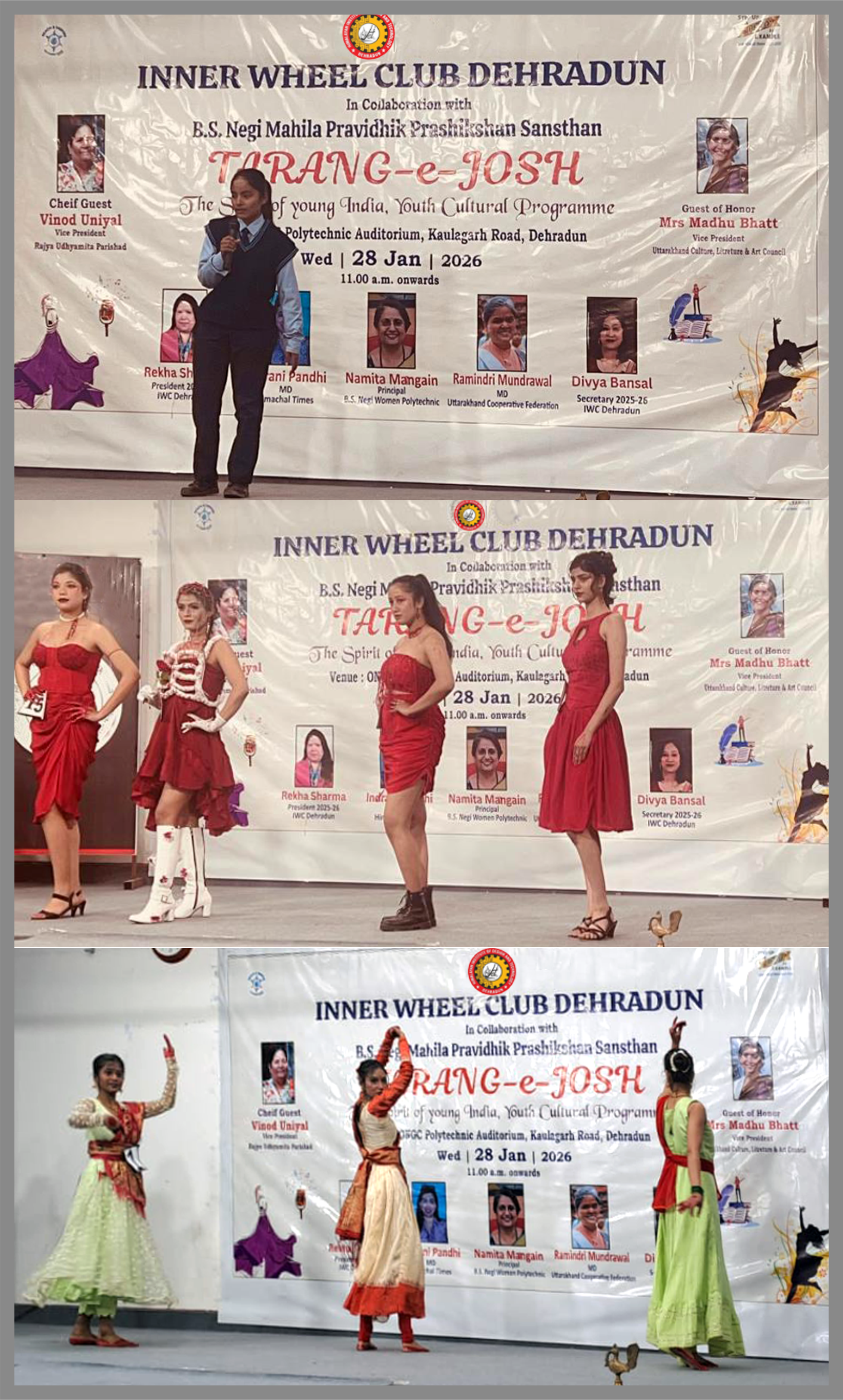 Tarang-e-Josh: A Celebration of Youth, Creativity, and Talent Dehradun, 28 January 2026 — Tarang-e-Josh, a week-long youth festival organised in collaboration with the Himalayan Institute of Design 