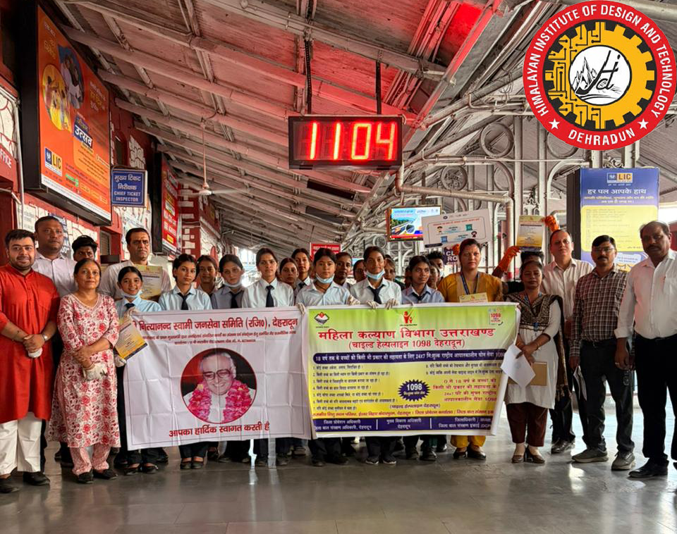 A cleanliness drive and Shramdaan activity was successfully organized dated 20th May 27 in collaboration with Northern Railway and Nithyanand Swami Janseva Samiti, in which HIDT  actively participated
