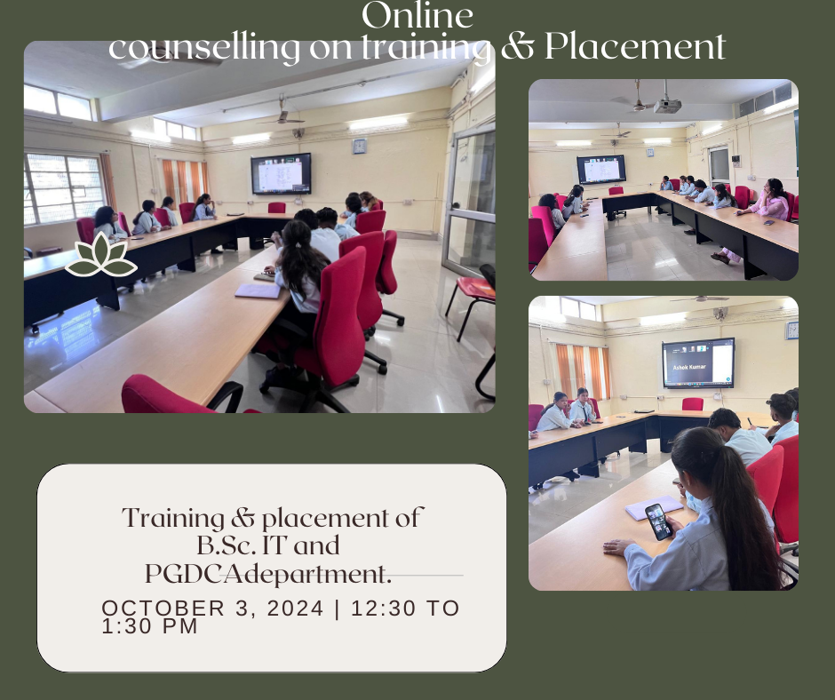 COUNSELING TRAINING AND PLACEMENT